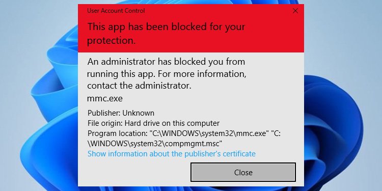Just how To Fix ‘This App Has Been Blocked For Your Protection’ Error