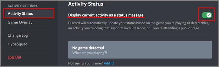 Display-current-activity-as-status-message