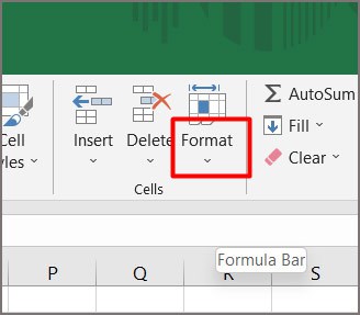 Excel-Format