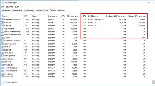 GPU Details Task Manager 600