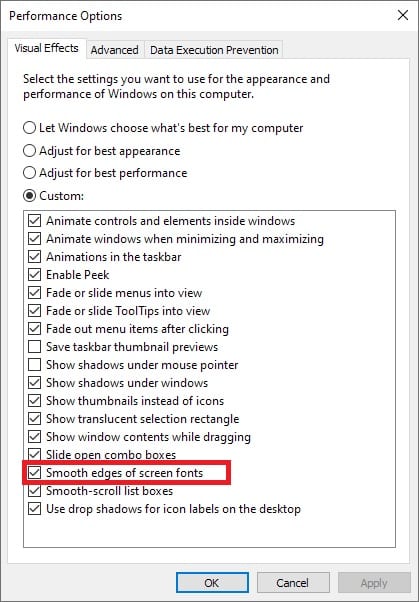 How to Fix Pixelated Or Blurry Text On Discord 4 Activate Smooth Edges of Screen Font
