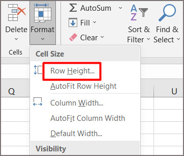 Row-height