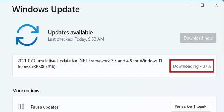 Windows 11 Update download