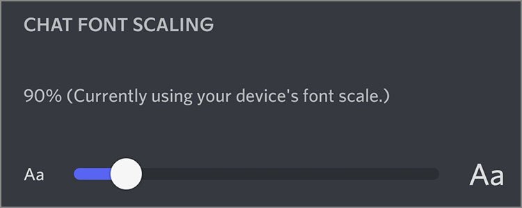 How To Change Font in Discord 4 chat-font-scaling-on-mobile
