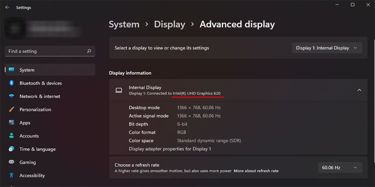 check connected GPU