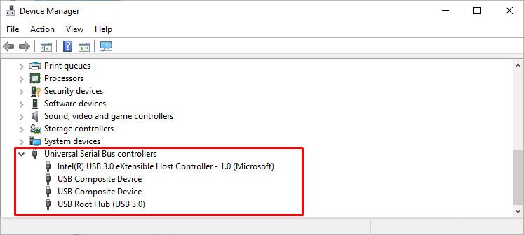 device-manager-usb-controllers