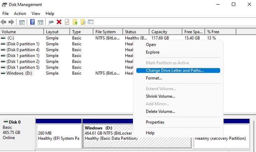 disk management