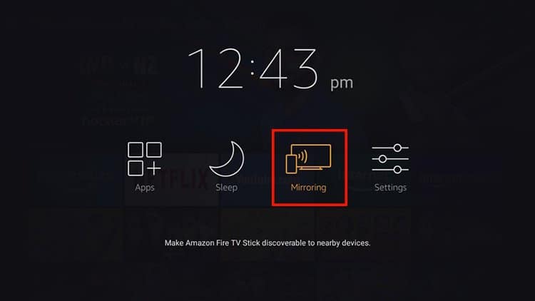 display mirroring shortcut pop up box