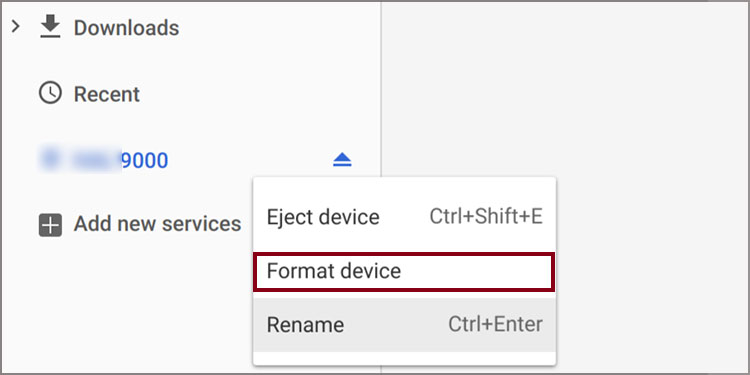 format-device-in-chromebook