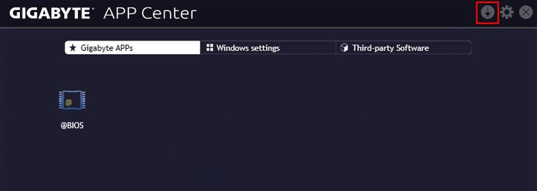 gigabyte app center