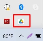 google-drive-taskbar