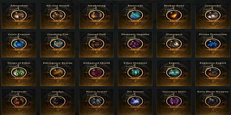 Guide to Gunslinger Advanced Class in Lost Ark - Build, Engravings, Skill 4 Engravings of Gunslinger