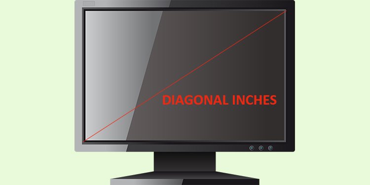 how is monitor size measured