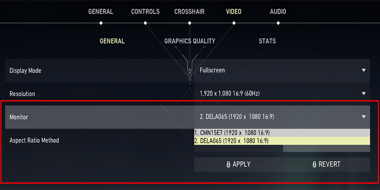 How to Move a Game to Another Monitor 4 change in game display settings