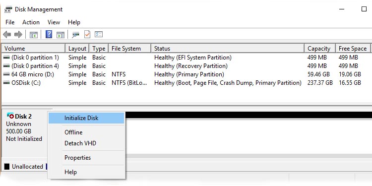 initialize-disk