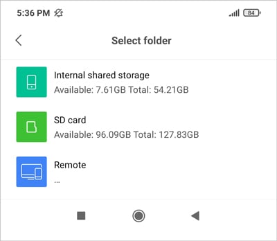 internal-shared-storage-option