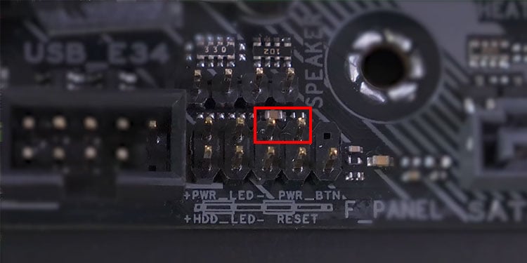 How to Turn on the Computer From Motherboard Without Case 2 locating-power-connector