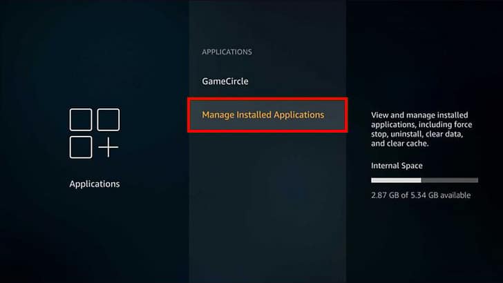 manage installed apps 1