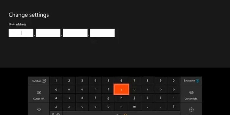 manual ip settings xbox