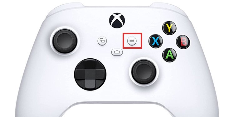 menu button xbox