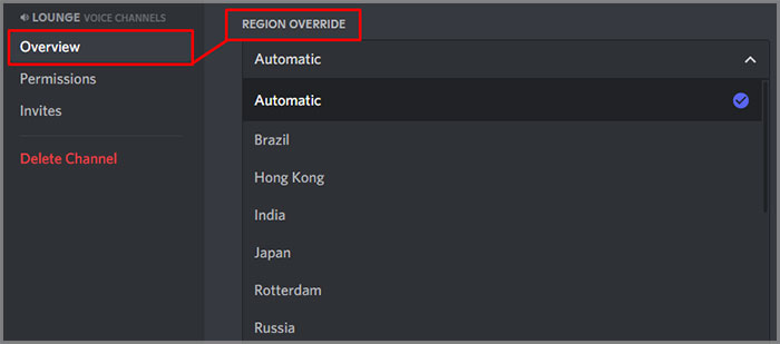 region-override