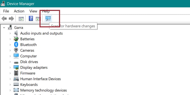 Scan hardware changes Scan hardware changes