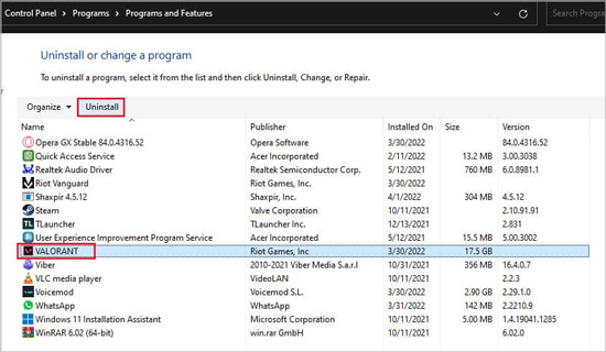 uninstall-program-from-control-panel